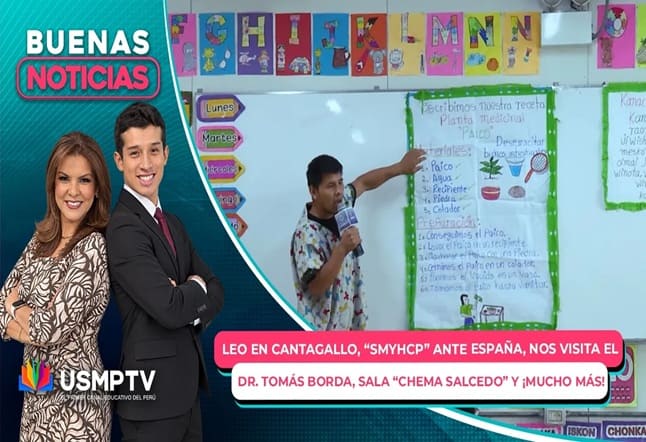 BUENAS NOTICIAS: PROGRAMA DEL VIERNES 11 DE SEPTIEMBRE DEL 2026